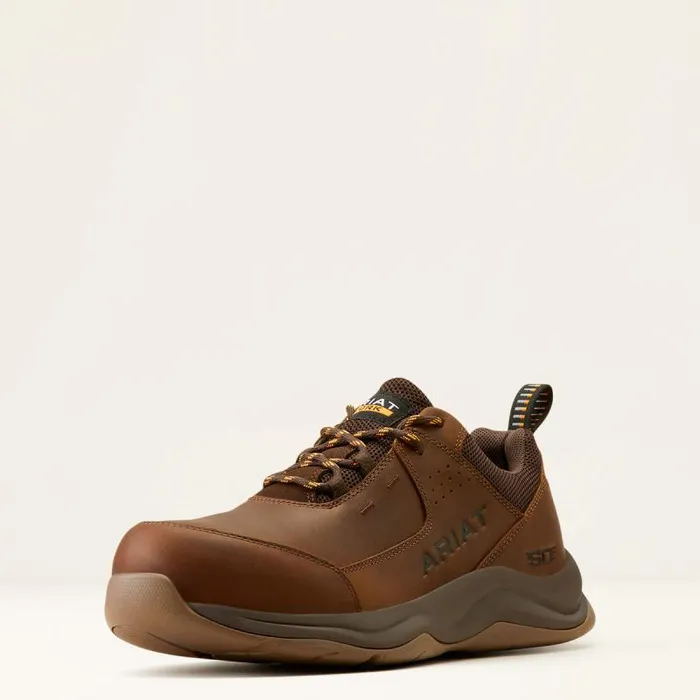 Men Work Boots Ariat Working Mile SD Composite Toe Work Boot Distressed Brown Men Work Boots Ariat Working Mile SD Composite Toe Work Boot Distressed Brown