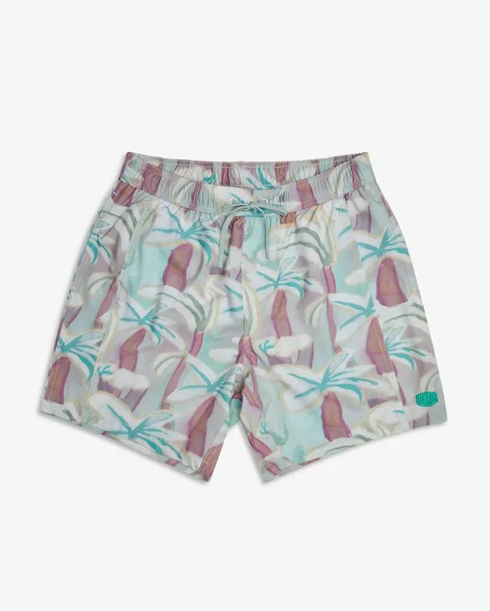 Mens Deus Ex Machina Boardshorts Palms Boardshort 8211 Sea Foam Sea Foam Mens Deus Ex Machina Boardshorts Palms Boardshort 8211 Sea Foam Sea Foam