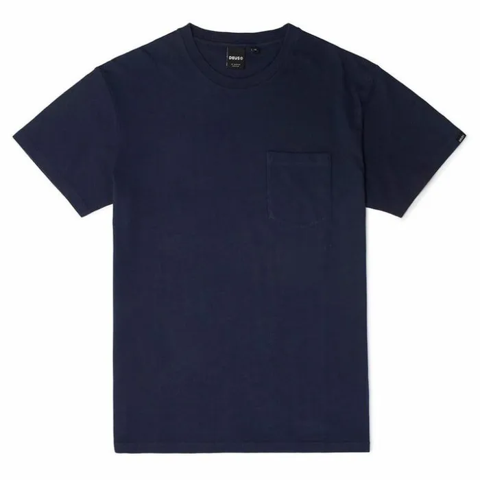 Mens Deus Ex Machina Classics Deus 2 Pack Tees 8211 Navy Navy