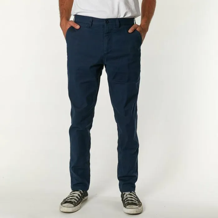 Mens Deus Ex Machina Classics Floyd Pant 8211 Navy Navy Mens Deus Ex Machina Classics Floyd Pant 8211 Navy Navy