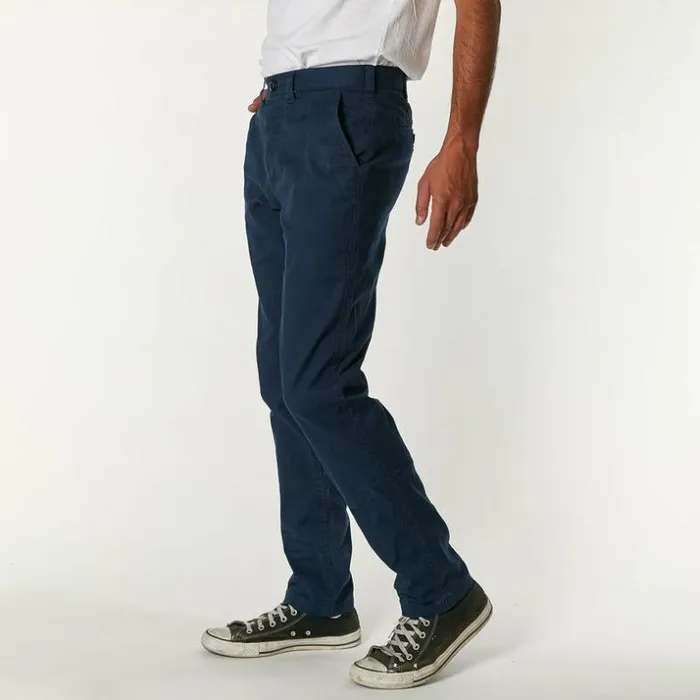 Mens Deus Ex Machina Classics Floyd Pant 8211 Navy Navy Mens Deus Ex Machina Classics Floyd Pant 8211 Navy Navy
