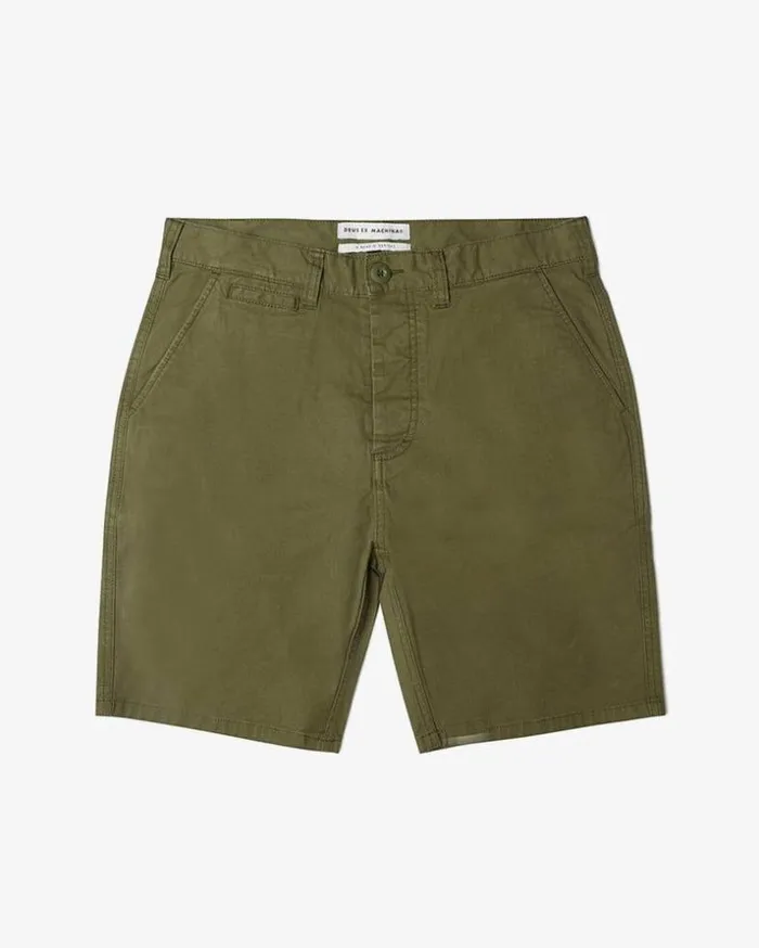 Mens Deus Ex Machina Classics Floyd Short 8211 Army Green Army Green