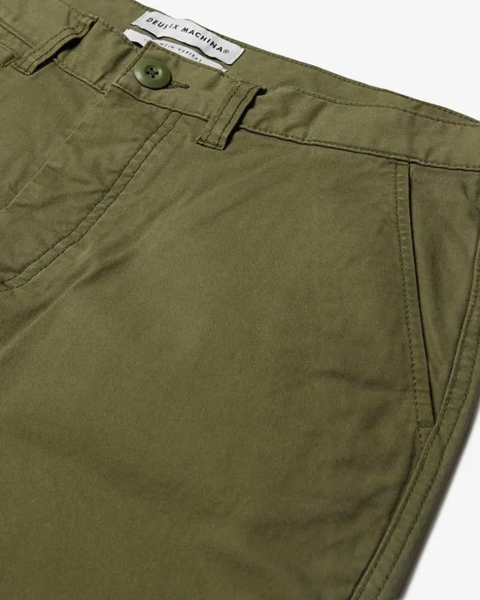 Mens Deus Ex Machina Classics Floyd Short 8211 Army Green Army Green Mens Deus Ex Machina Classics Floyd Short 8211 Army Green Army Green