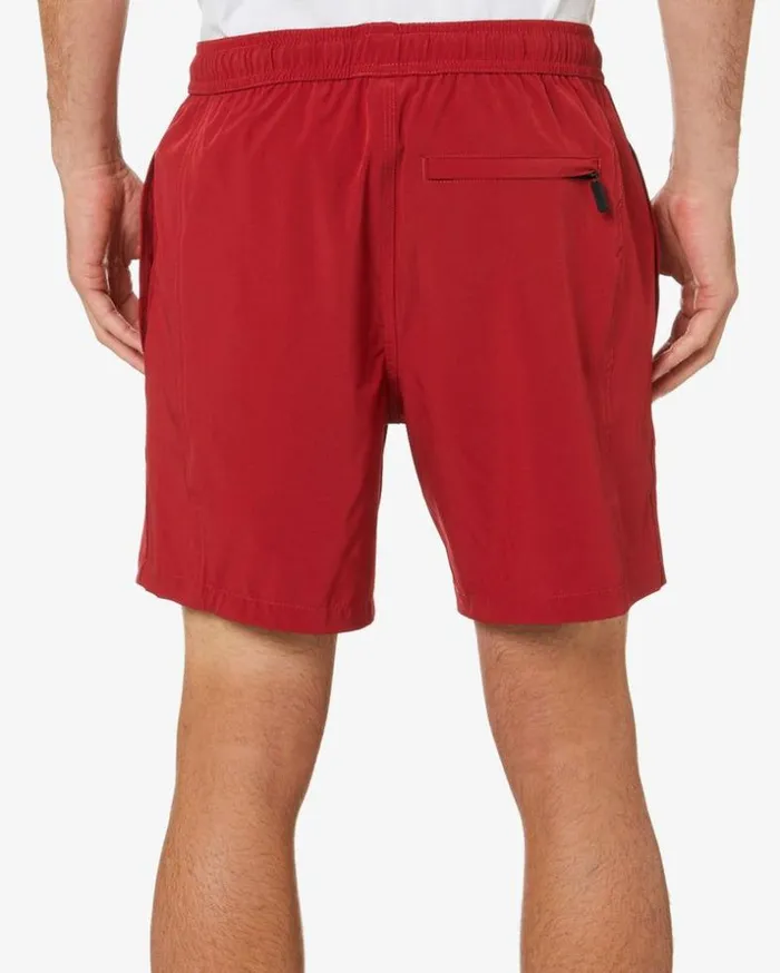 Mens Deus Ex Machina Classics Summit Boardshort 8211 Jester Red Jester Red Mens Deus Ex Machina Classics Summit Boardshort 8211 Jester Red Jester Red