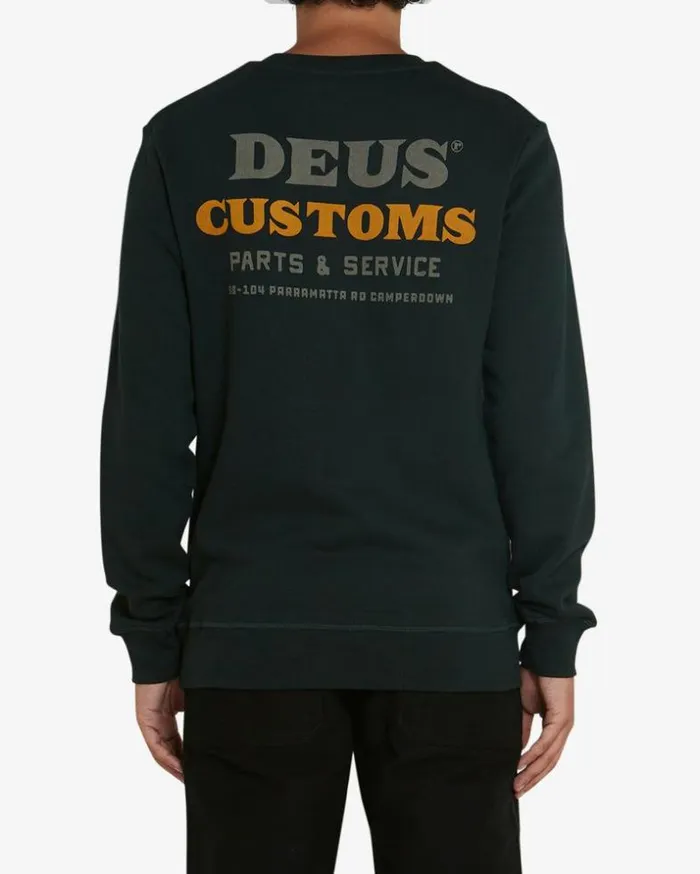 Mens Deus Ex Machina Hoodies and Sweaters Serviced Crew 8211 Green Gables Green Gables Mens Deus Ex Machina Hoodies and Sweaters Serviced Crew 8211 Green Gables Green Gables