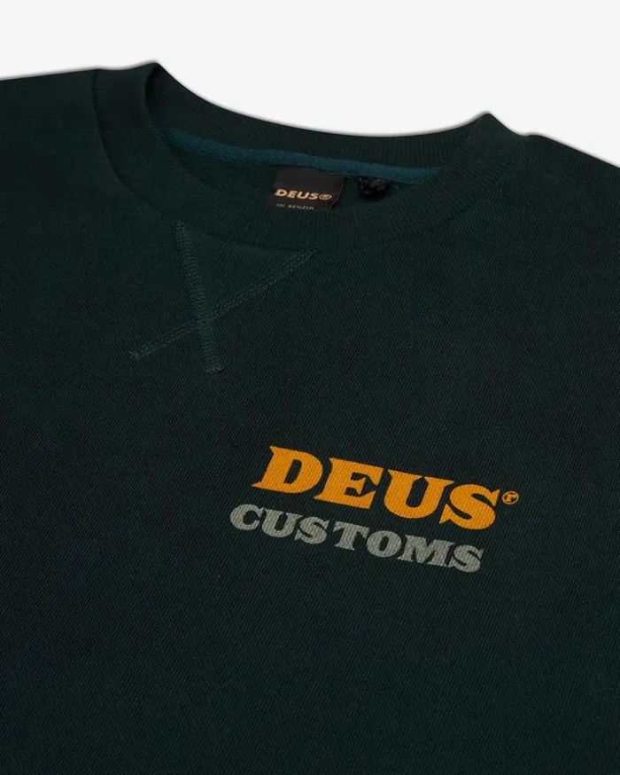 Mens Deus Ex Machina Hoodies and Sweaters Serviced Crew 8211 Green Gables Green Gables Mens Deus Ex Machina Hoodies and Sweaters Serviced Crew 8211 Green Gables Green Gables