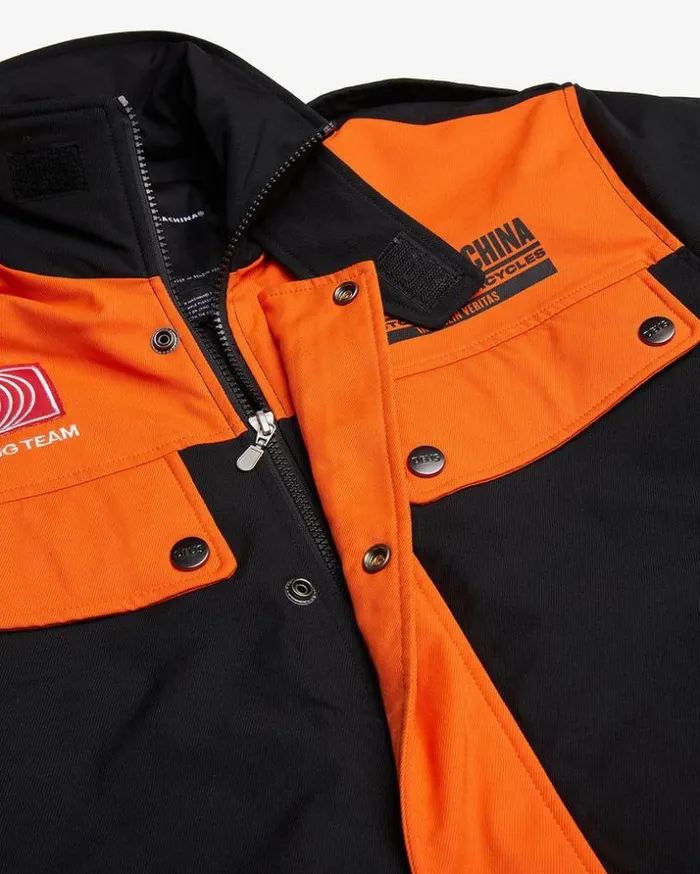 Mens Deus Ex Machina Jackets Team Racing Jacket 8211 Black Black Mens Deus Ex Machina Jackets Team Racing Jacket 8211 Black Black