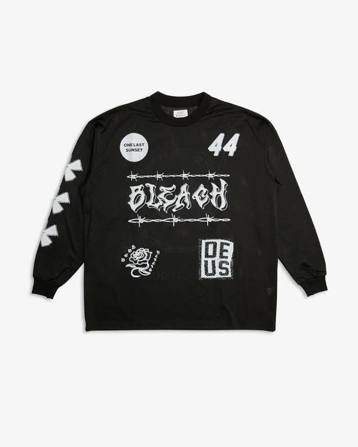Mens Deus Ex Machina Jerseys Fourty Four Jersey 8211 True Black True Black Mens Deus Ex Machina Jerseys Fourty Four Jersey 8211 True Black True Black