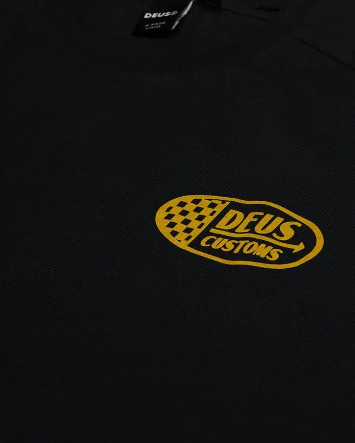 Mens Deus Ex Machina Tees Flags Muscle 8211 Black Black Mens Deus Ex Machina Tees Flags Muscle 8211 Black Black