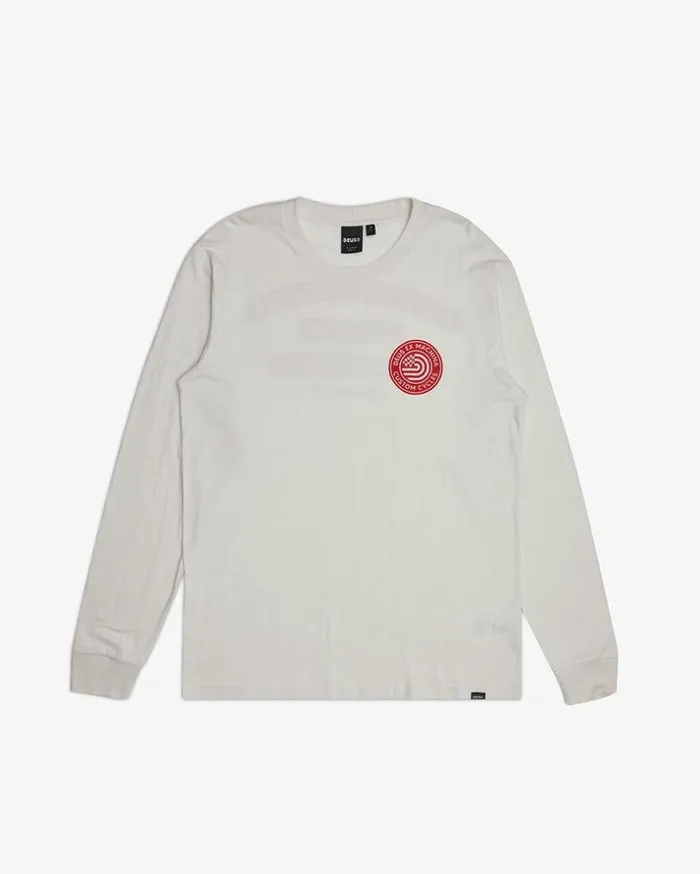 Mens Deus Ex Machina Tees Ingenue Long Sleeve Tee 8211 Vintage White Vintage White Mens Deus Ex Machina Tees Ingenue Long Sleeve Tee 8211 Vintage White Vintage White