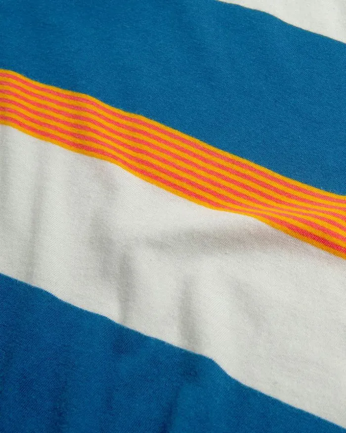 Mens Deus Ex Machina Tees Seth Stripe Tee 8211 Dusty Blue Dusty Blue Mens Deus Ex Machina Tees Seth Stripe Tee 8211 Dusty Blue Dusty Blue