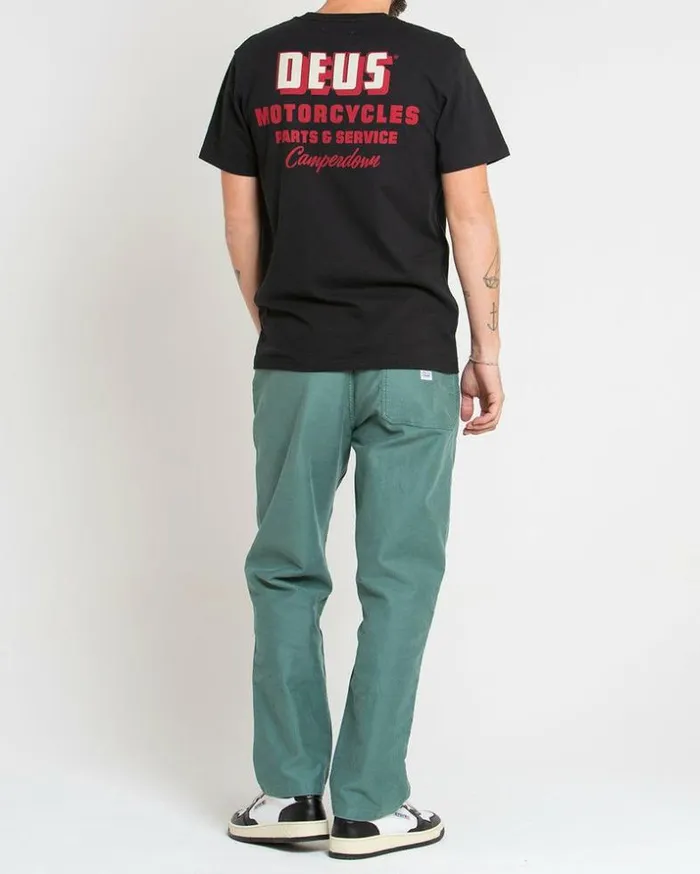 Mens Deus Ex Machina Tees Unchained Tee 8211 Black Black Mens Deus Ex Machina Tees Unchained Tee 8211 Black Black