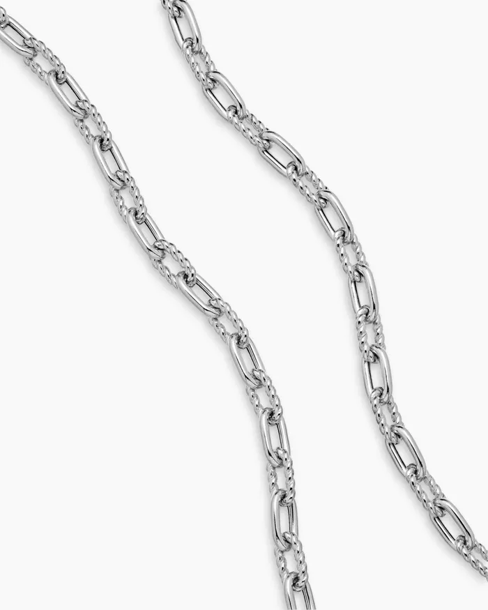 Mens DY Madison Chain Necklace In Sterling Silver 3mm Men David Yurman Chains Mens DY Madison Chain Necklace In Sterling Silver 3mm Men David Yurman Chains