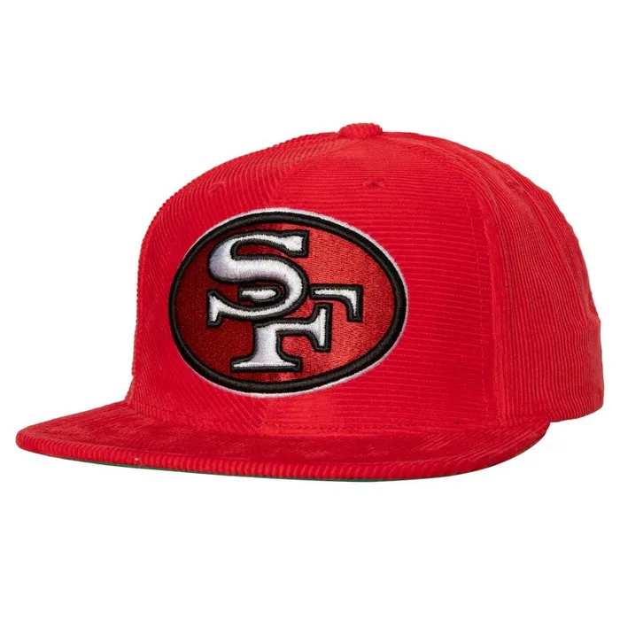Mitchell and Ness All Directions Snapback San Francisco 49ers Men Hats and Headwear Mitchell and Ness All Directions Snapback San Francisco 49ers Men Hats and Headwear