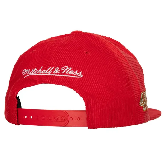 Mitchell and Ness All Directions Snapback San Francisco 49ers Men Hats and Headwear Mitchell and Ness All Directions Snapback San Francisco 49ers Men Hats and Headwear