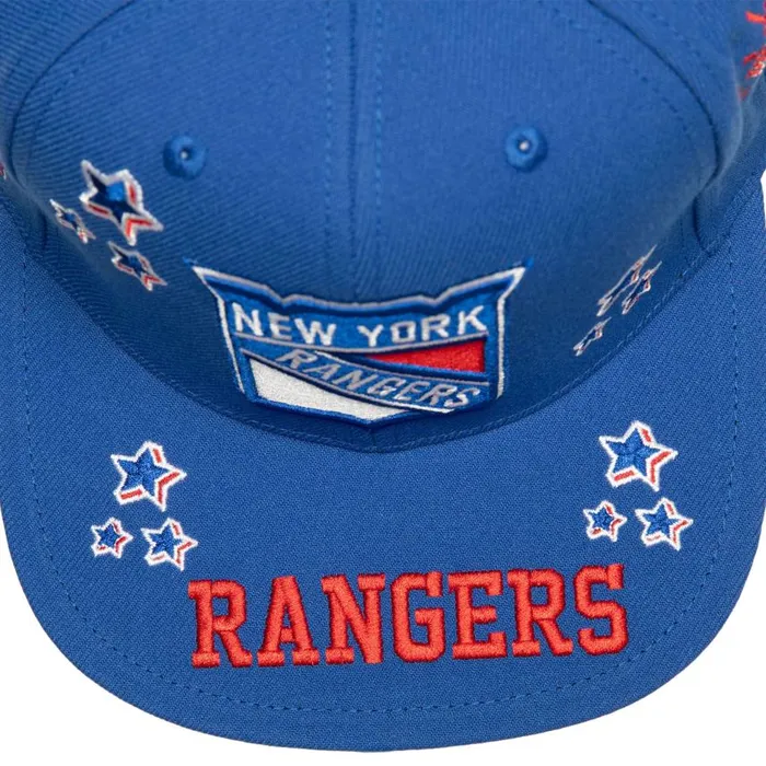 Mitchell and Ness All Out Snapback New York Rangers Men Hats and Headwear Mitchell and Ness All Out Snapback New York Rangers Men Hats and Headwear