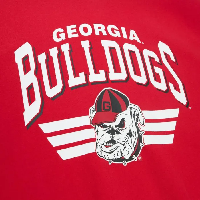 Mitchell and Ness All Over Crew 30 University Of Georgia Men Hoodies and Sweatshirts Mitchell and Ness All Over Crew 30 University Of Georgia Men Hoodies and Sweatshirts