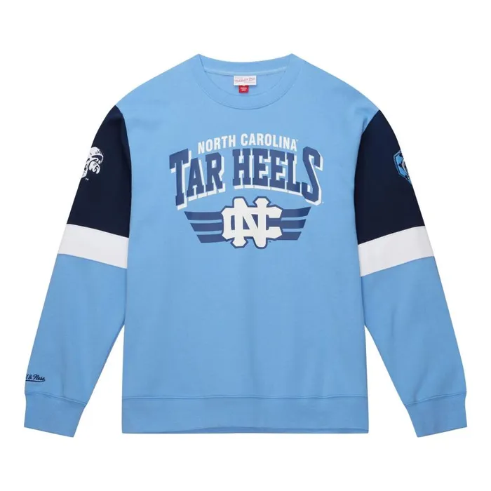 Mitchell and Ness All Over Crew 30 University Of North Carolina Men Hoodies and Sweatshirts Mitchell and Ness All Over Crew 30 University Of North Carolina Men Hoodies and Sweatshirts