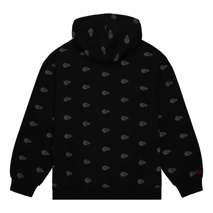 Mitchell and Ness AOP Fleece Hoodie Kansas City Chiefs Men Hoodies and Sweatshirts Mitchell and Ness AOP Fleece Hoodie Kansas City Chiefs Men Hoodies and Sweatshirts