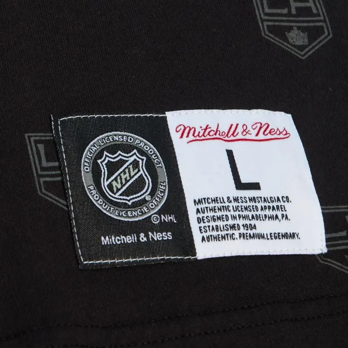 Mitchell and Ness AOP SS Top Los Angeles Kings Men TShirts and Tops Mitchell and Ness AOP SS Top Los Angeles Kings Men TShirts and Tops