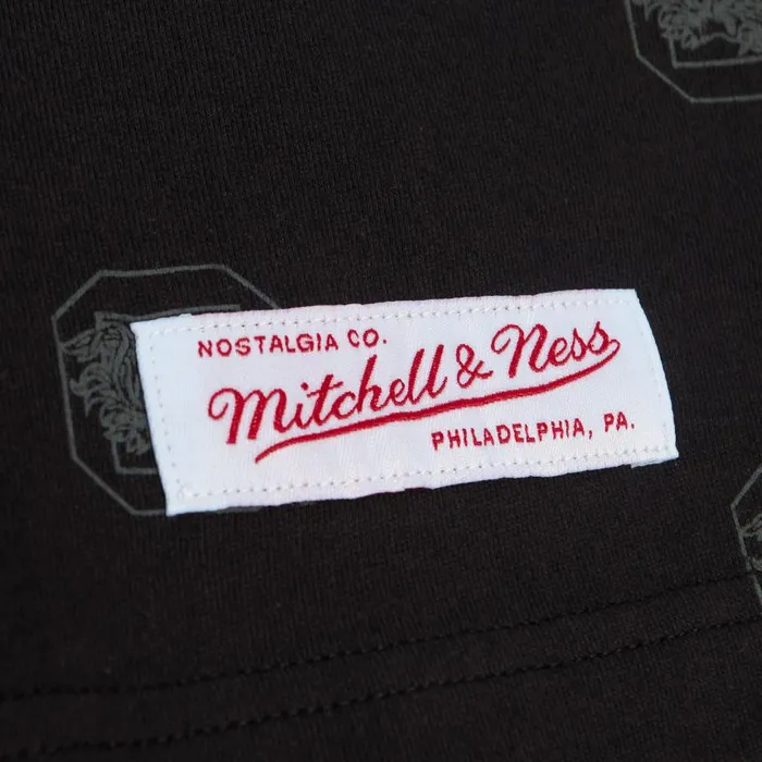Mitchell and Ness AOP SS Top University Of South Carolina Men TShirts and Tops Mitchell and Ness AOP SS Top University Of South Carolina Men TShirts and Tops