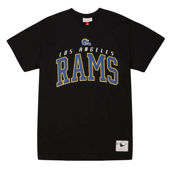 Mitchell and Ness Arch Tee Los Angeles Rams Men TShirts and Tops
