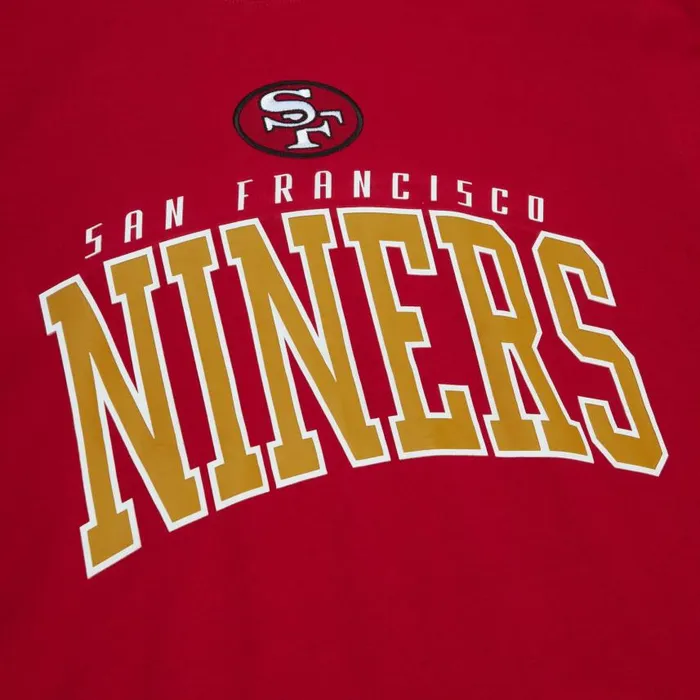 Mitchell and Ness Arch Tee San Francisco 49ers Men TShirts and Tops Mitchell and Ness Arch Tee San Francisco 49ers Men TShirts and Tops