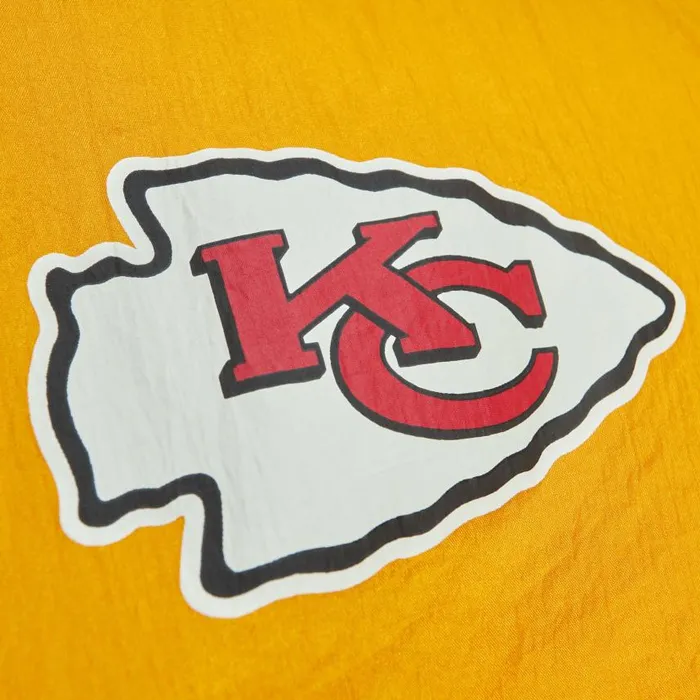 Mitchell and Ness Arched Retro Lined Windbreaker Kansas City Chiefs Men Jackets and Outerwear Mitchell and Ness Arched Retro Lined Windbreaker Kansas City Chiefs Men Jackets and Outerwear