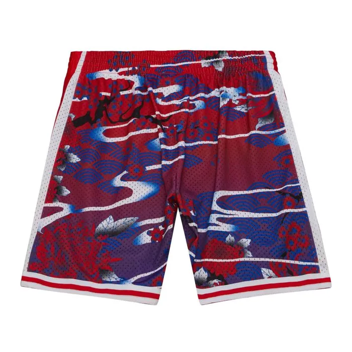 Mitchell and Ness Asian Heritage Swingman Philadelphia 76ers 1998 Shorts 50 Men Shorts Mitchell and Ness Asian Heritage Swingman Philadelphia 76ers 1998 Shorts 50 Men Shorts