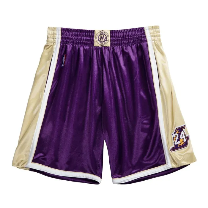 Mitchell and Ness Authentic HOF 24 Kobe Bryant Los Angeles Lakers 19962016 Shorts Men Shorts Mitchell and Ness Authentic HOF 24 Kobe Bryant Los Angeles Lakers 19962016 Shorts Men Shorts