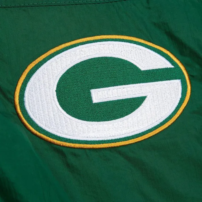 Mitchell and Ness Authentic Sideline Jacket Green Bay Packers Men Jackets and Outerwear Mitchell and Ness Authentic Sideline Jacket Green Bay Packers Men Jackets and Outerwear