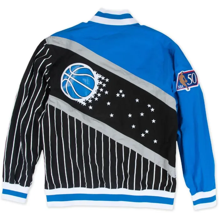 Mitchell and Ness Authentic Warm Up Jacket Orlando Magic 199697 Men Jackets and Outerwear Mitchell and Ness Authentic Warm Up Jacket Orlando Magic 199697 Men Jackets and Outerwear