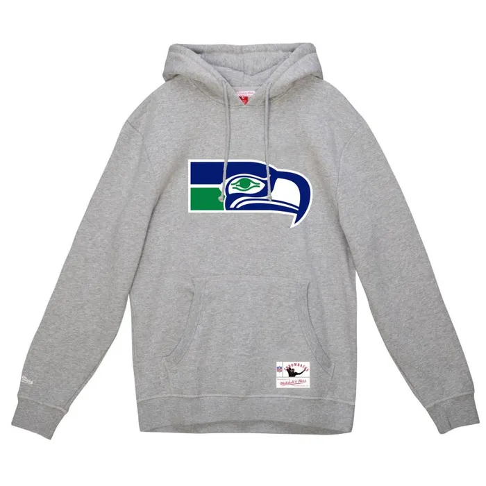 Mitchell and Ness Basic Logo 1 Hoodie Seattle Seahawks Men Hoodies and Sweatshirts Mitchell and Ness Basic Logo 1 Hoodie Seattle Seahawks Men Hoodies and Sweatshirts
