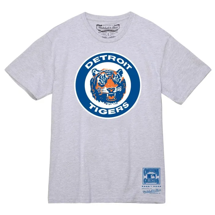 Mitchell and Ness Basic Logo 1 Tee Detroit Tigers Men TShirts and Tops