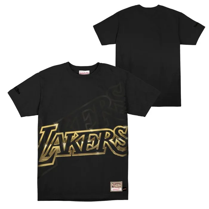 Mitchell and Ness Big Face 40 SS Tee Los Angeles Lakers Kids TShirts and Tops Mitchell and Ness Big Face 40 SS Tee Los Angeles Lakers Kids TShirts and Tops