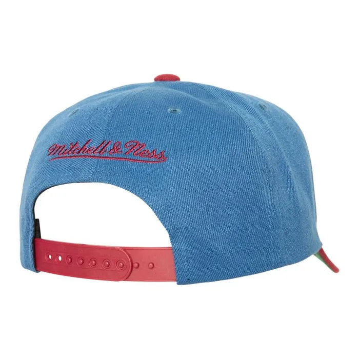 Mitchell and Ness Boom Text Pro Snapback Colorado Avalanche Men Hats and Headwear Mitchell and Ness Boom Text Pro Snapback Colorado Avalanche Men Hats and Headwear