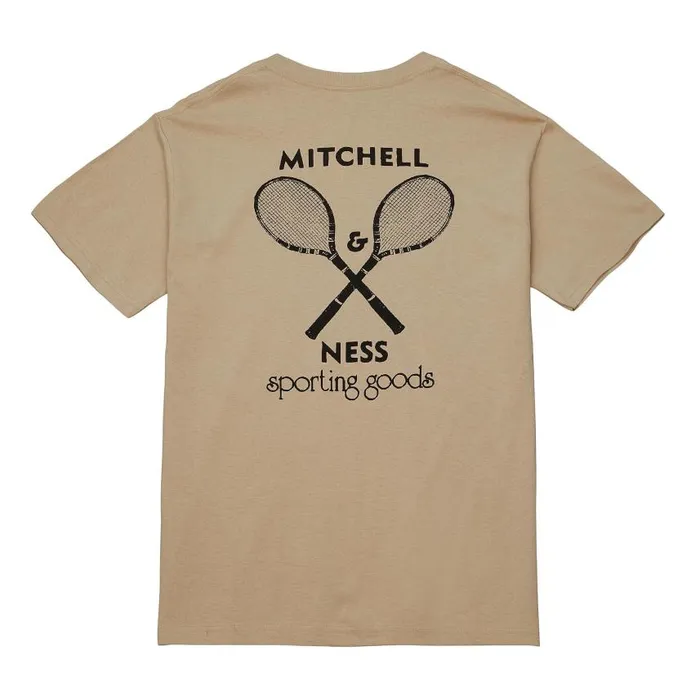 Mitchell and Ness Branded MandN GT Graphic Racquet Tee Men TShirts and Tops Mitchell and Ness Branded MandN GT Graphic Racquet Tee Men TShirts and Tops
