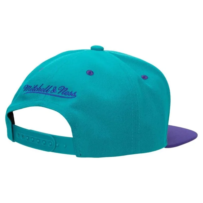 Mitchell and Ness Breakthrough Snapback HWC Charlotte Hornets Men Hats and Headwear Mitchell and Ness Breakthrough Snapback HWC Charlotte Hornets Men Hats and Headwear