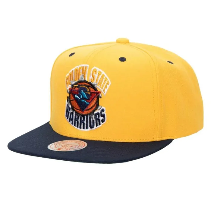 Mitchell and Ness Breakthrough Snapback HWC Golden State Warriors Men Hats and Headwear Mitchell and Ness Breakthrough Snapback HWC Golden State Warriors Men Hats and Headwear
