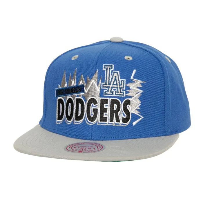 Mitchell and Ness Buzz Snapback Coop Los Angeles Dodgers Men Hats and Headwear Mitchell and Ness Buzz Snapback Coop Los Angeles Dodgers Men Hats and Headwear