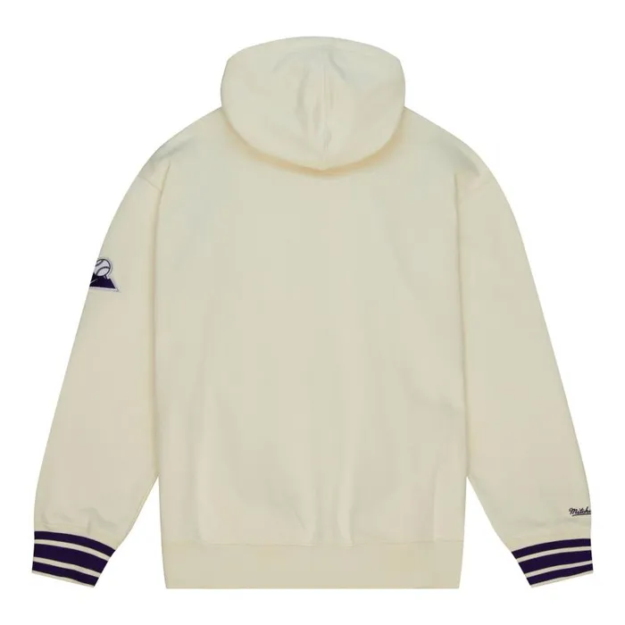 Mitchell and Ness Chainstitch Heavyweight Hoodie Current Colorado Rockies Men Hoodies and Sweatshirts Mitchell and Ness Chainstitch Heavyweight Hoodie Current Colorado Rockies Men Hoodies and Sweatshirts