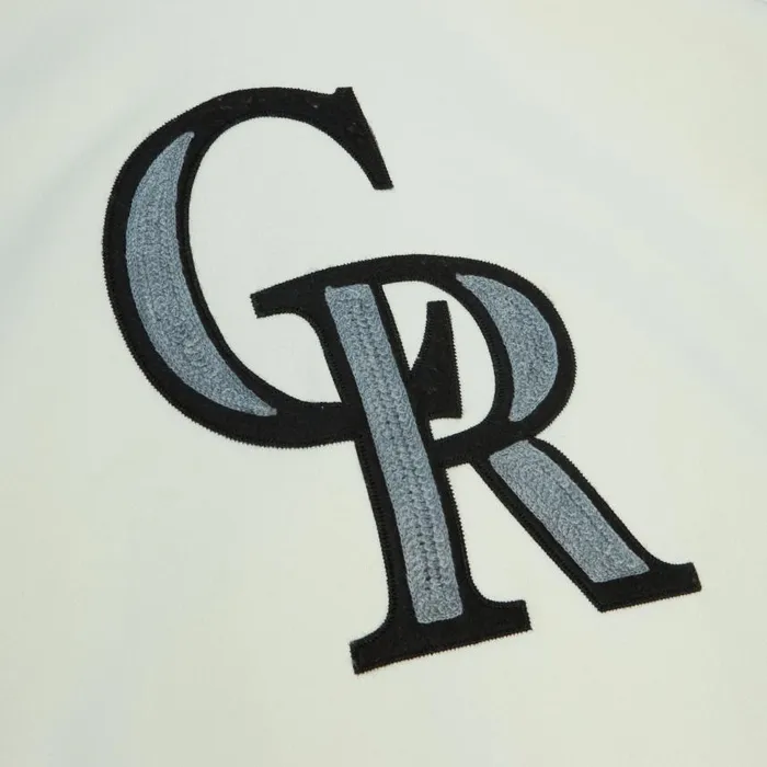 Mitchell and Ness Chainstitch Heavyweight Hoodie Current Colorado Rockies Men Hoodies and Sweatshirts Mitchell and Ness Chainstitch Heavyweight Hoodie Current Colorado Rockies Men Hoodies and Sweatshirts