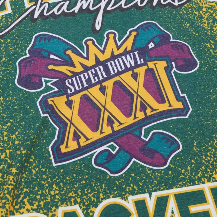 Mitchell and Ness Champ City Sublimated SS Tee Green Bay Packers Men TShirts and Tops Mitchell and Ness Champ City Sublimated SS Tee Green Bay Packers Men TShirts and Tops