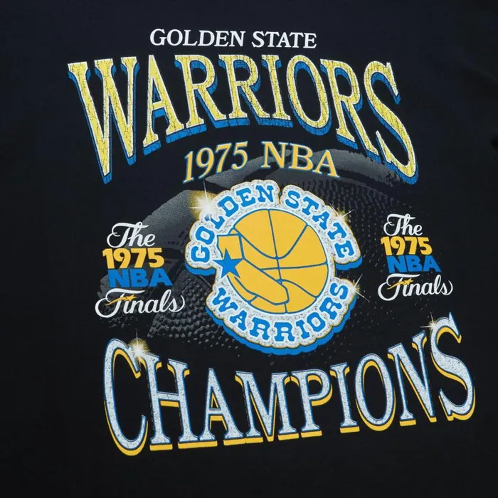 Mitchell and Ness Champions Era SS Tee HWC Golden State Warriors Men TShirts and Tops Mitchell and Ness Champions Era SS Tee HWC Golden State Warriors Men TShirts and Tops