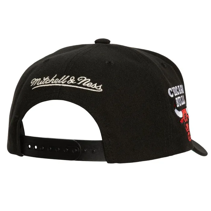 Mitchell and Ness Circle Change Pro Snapback Chicago Bulls Men Hats and Headwear Mitchell and Ness Circle Change Pro Snapback Chicago Bulls Men Hats and Headwear