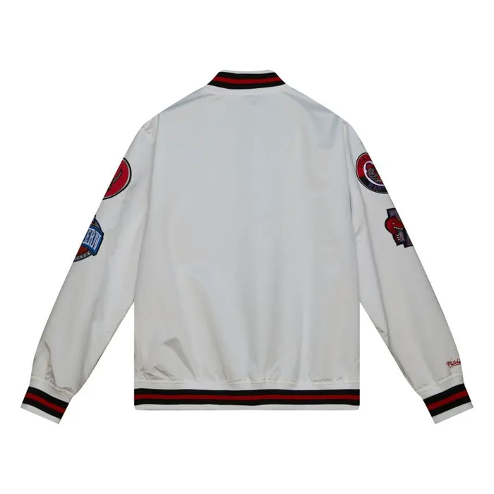 Mitchell and Ness City Collection Lightweight Satin Jacket Toronto Raptors Men Jackets and Outerwear Mitchell and Ness City Collection Lightweight Satin Jacket Toronto Raptors Men Jackets and Outerwear