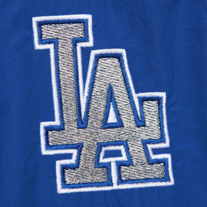 Mitchell and Ness Classic Nylon Pullover Vintage Logo Los Angeles Dodgers Men Jackets and Outerwear Mitchell and Ness Classic Nylon Pullover Vintage Logo Los Angeles Dodgers Men Jackets and Outerwear