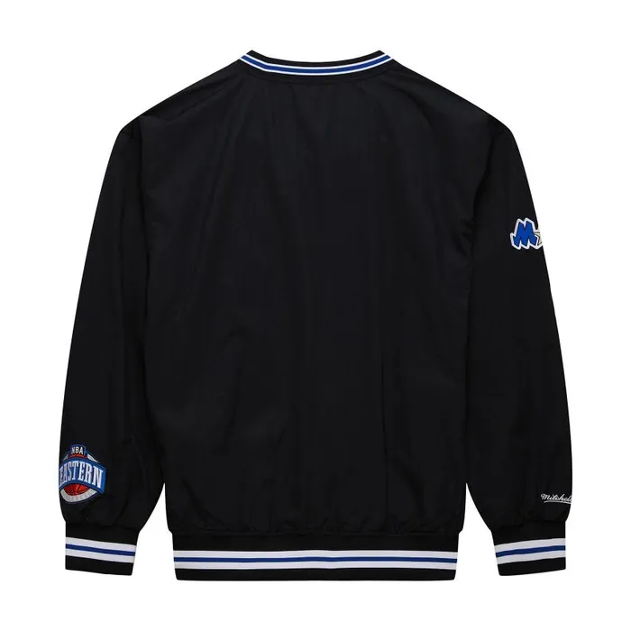 Mitchell and Ness Classic Nylon Pullover Vintage Logo Orlando Magic Men Jackets and Outerwear Mitchell and Ness Classic Nylon Pullover Vintage Logo Orlando Magic Men Jackets and Outerwear
