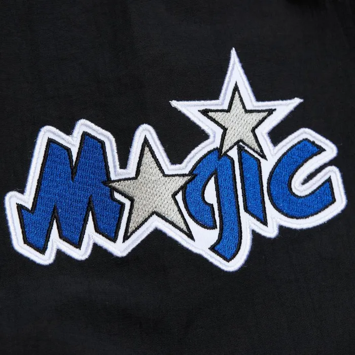 Mitchell and Ness Classic Nylon Pullover Vintage Logo Orlando Magic Men Jackets and Outerwear Mitchell and Ness Classic Nylon Pullover Vintage Logo Orlando Magic Men Jackets and Outerwear