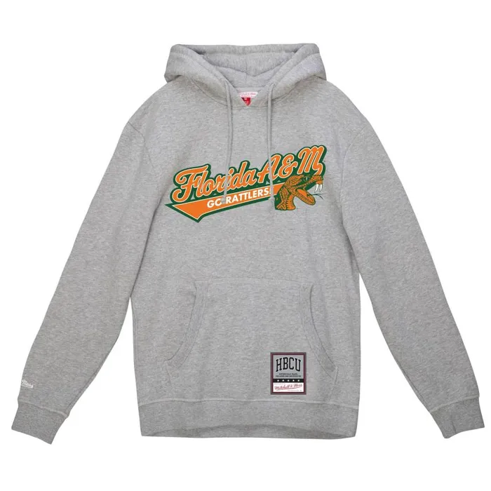 Mitchell and Ness College Tailsweep Pullover Florida AandM University Men Hoodies and Sweatshirts Mitchell and Ness College Tailsweep Pullover Florida AandM University Men Hoodies and Sweatshirts